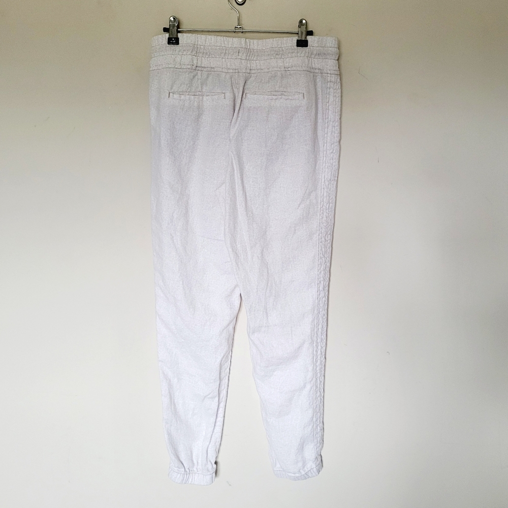 Athleta Cheetah Cabo Linen Jogger Travel Lifestyle Pant - Picture 7 of 10